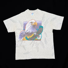 Load image into Gallery viewer, Hanes ON LOCATION Bald Eagle All-Over Print Single Stitch T-Shirt