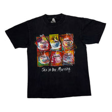 Load image into Gallery viewer, FABRIC ART “Six In The Morning” Terry Thompson Single Stitch Art T-Shirt