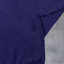 Load image into Gallery viewer, Vintage Starter Heavyweight Made In Mexico Navy Blue Distressed Sweatshirt