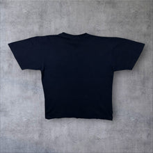 Load image into Gallery viewer, Vintage Warner Bros. Looney Tunes (1999) Embroidered Character Pocket Cotton Black T-Shirt