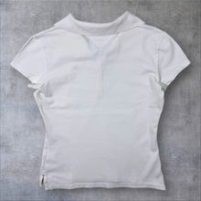 Load image into Gallery viewer, Tommy Hilfiger "Slim Fit" Classic White Mini Logo Short Sleeve Polo Shirt