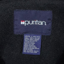 Load image into Gallery viewer, Vintage Puritan Plaid Check Flannel Fleece Hooded Padded Zip Shirt Jacket
