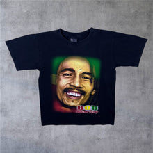 Load image into Gallery viewer, Vintage Bob Marley Rasta Reggae Tribute Music Band Black T-Shirt