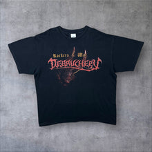 Load image into Gallery viewer, Debauchery “Rockers & War” Heavy Death Metal Band Black T-Shirt