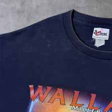 Load image into Gallery viewer, Vintage Chase Authentics "Rusty Wallace" Miller Lite Racing Nascar Faded Blue T-Shirt