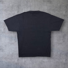 Load image into Gallery viewer, Taken (2008) Movie Promo Logo Spellout Graphic Faded Black T-Shirt