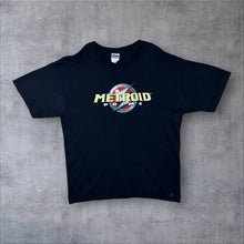 Load image into Gallery viewer, Metroid Prime (2007) Nintendo Video Game Logo Graphic Black T-Shirt