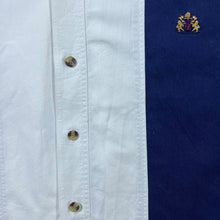Load image into Gallery viewer, Vintage 90's Urgent Gear Colour Block Short Sleeve Button-Down Shirt