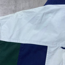 Load image into Gallery viewer, Vintage 90's Urgent Gear Colour Block Short Sleeve Button-Down Shirt