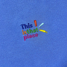 Load image into Gallery viewer, Comfort Wash THIS IS THAT PLACE Embroidered Mini Logo Crewneck Sweatshirt