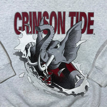 Load image into Gallery viewer, Vintage Nutmeg Mills "Alabama Crimson Tide" NCAA College Graphic Grey Sweatshirt