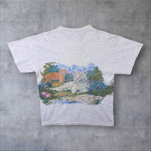 Load image into Gallery viewer, Vintage San Segal "Busch Gardens" Tourist Wildlife Graphic Single Stitch Grey T-Shirt