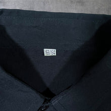 Load image into Gallery viewer, Early 00's Goth Y2K Flaming Skull Graphic Black Polyester Shirt