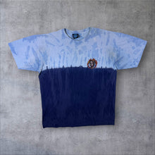 Load image into Gallery viewer, Vintage Global Generation Goth Y2K Flaming Dragon Blue Tie Dye T-Shirt