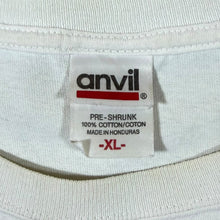 Load image into Gallery viewer, Anvil NHRA Carolinas Nationals (2009) Drag Racing Graphic White Distressed T-Shirt