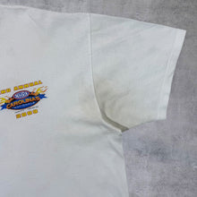 Load image into Gallery viewer, Anvil NHRA Carolinas Nationals (2009) Drag Racing Graphic White Distressed T-Shirt