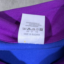 Load image into Gallery viewer, Vintage 90's Puma Purple Blue Green Colour Block Tracksuit Track Jacket