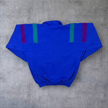 Load image into Gallery viewer, Vintage 90's Puma Purple Blue Green Colour Block Tracksuit Track Jacket