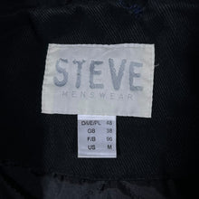 Load image into Gallery viewer, Vintage Steve Menswear Classic Black Padded Workwear Bomber Jacket
