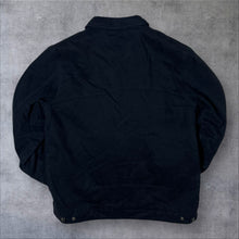 Load image into Gallery viewer, Vintage Steve Menswear Classic Black Padded Workwear Bomber Jacket