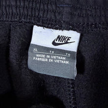 Load image into Gallery viewer, Nike Embroidered Mini Logo Black Drawstring Straight Leg Joggers Sweatpants