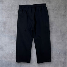 Load image into Gallery viewer, Nike Embroidered Mini Logo Black Drawstring Straight Leg Joggers Sweatpants