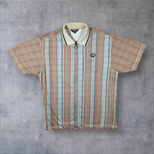 Load image into Gallery viewer, Vintage Scotch & Soda Y2K Multi Check Full Zip Short Sleeve Polo Shirt