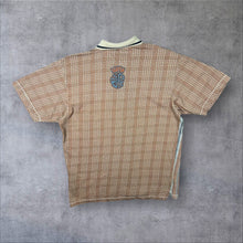 Load image into Gallery viewer, Vintage Scotch & Soda Y2K Multi Check Full Zip Short Sleeve Polo Shirt