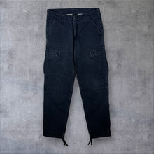 Load image into Gallery viewer, Carhartt "Regular Cargo Pant" Black Skater Workwear Cargo Pants Trousers