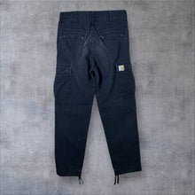 Load image into Gallery viewer, Carhartt "Regular Cargo Pant" Black Skater Workwear Cargo Pants Trousers