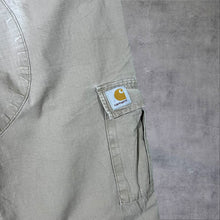 Load image into Gallery viewer, Carhartt WIP "Aviation Pant" Beige Skater Workwear Cargo Pants Trousers