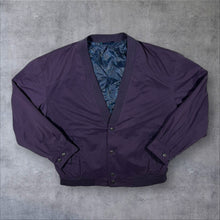 Load image into Gallery viewer, Vintage 90's Kempel 100% Polyester Maroon Lightweight Button Bomber Jacket