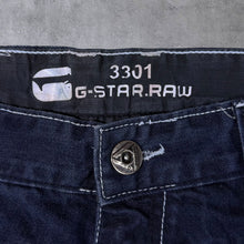 Load image into Gallery viewer, G-Star Raw 3301 Classic Y2K Straight Leg Raw Denim Jeans