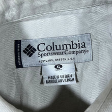 Load image into Gallery viewer, Early 00's Columbia Sportswear Cream Beige Canvas Workwear Chore Jacket Over Shirt