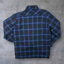 Load image into Gallery viewer, Vintage Big Yank Plaid Check Light Padded Long Sleeve Flannel Shirt