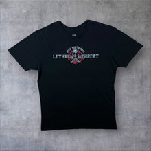 Load image into Gallery viewer, Lethal Threat "Metal Till The Grave" Goth Biker Skull Graphic Black T-Shirt