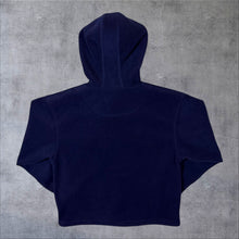 Load image into Gallery viewer, Vintage Disneyland Paris Winnie The Pooh Navy Blue Fleece Hoodie