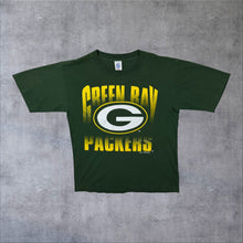 Load image into Gallery viewer, Vintage Logo 7 (1995) NFL Green Bay Packers Football Green Single Stitch T-Shirt