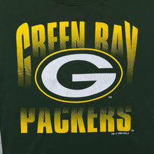 Load image into Gallery viewer, Vintage Logo 7 (1995) NFL Green Bay Packers Football Green Single Stitch T-Shirt