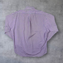 Load image into Gallery viewer, Vintage Ralph Lauren "Blake" White Pink Blue Check Long Sleeve Button-Down Shirt