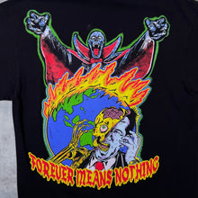 Load image into Gallery viewer, Broken Promises Co. "Never Forgive" Tattoo Goth Graphic Black T-Shirt
