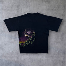 Load image into Gallery viewer, Vintage 90's Hazelwood Bald Eagle Animal Wildlife Graphic Black Single Stitch T-Shirt