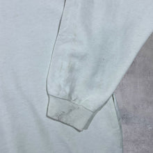 Load image into Gallery viewer, Vintage Le Coq Sportif Embroidered Logo Spellout White Distressed Sweatshirt