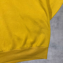 Load image into Gallery viewer, Vintage Hanes "Schaumburg Saxons" Basketball Graphic Yellow Sweatshirt