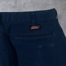 Load image into Gallery viewer, Dickies Navy Blue Straight Leg Skater Workwear Cargo Style Chino Trousers