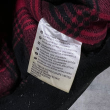 Load image into Gallery viewer, Dickies Classic Black Red Plaid Check Lined Lightly Padded Hooded Jacket