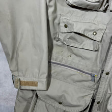 Load image into Gallery viewer, Vintage Camel Shop Travel Line Safari Utility Heavy Cotton Field Jacket