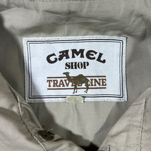 Load image into Gallery viewer, Vintage Camel Shop Travel Line Safari Utility Heavy Cotton Field Jacket