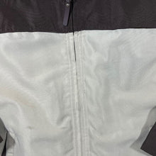 Load image into Gallery viewer, Vintage Tout Simplement Brown Cream Colour Block Padded Zip Bomber Jacket