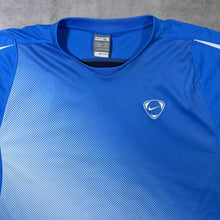 Load image into Gallery viewer, 00's Nike Tiempo Fit Dry Blue White Gradient Sports T-Shirt